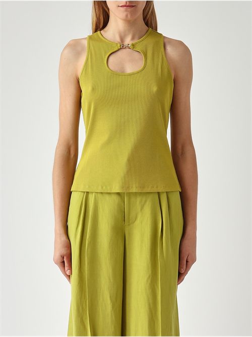 Top a costine con logo TWINSET | TT2280/12117
